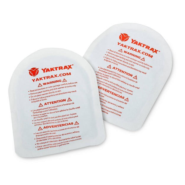 Yaktrax Adhesive Toe Warmer 10pk