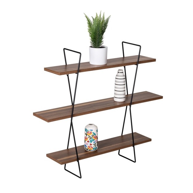 Honey can do 3 Tier Wall Shelf Metal