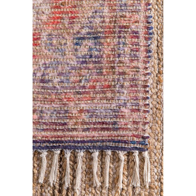 Nuloom Flatwoven Nikki Tassel Area Rug