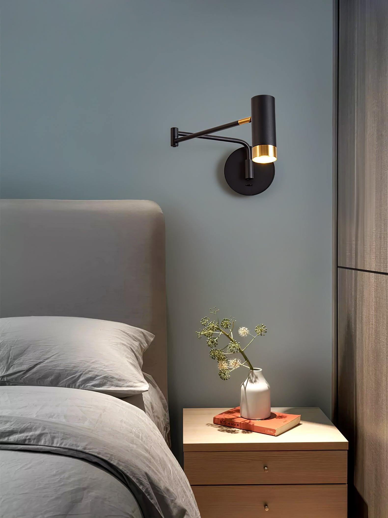 Ridge Arm Wall Lamp