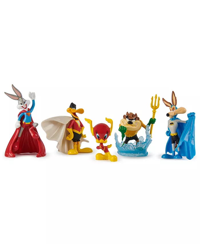 DC Comics Looney Tunes Mash-Up Pack  Limited Edition Wb 100 Years Anniversary  5 Looney Tunes X DC Figures