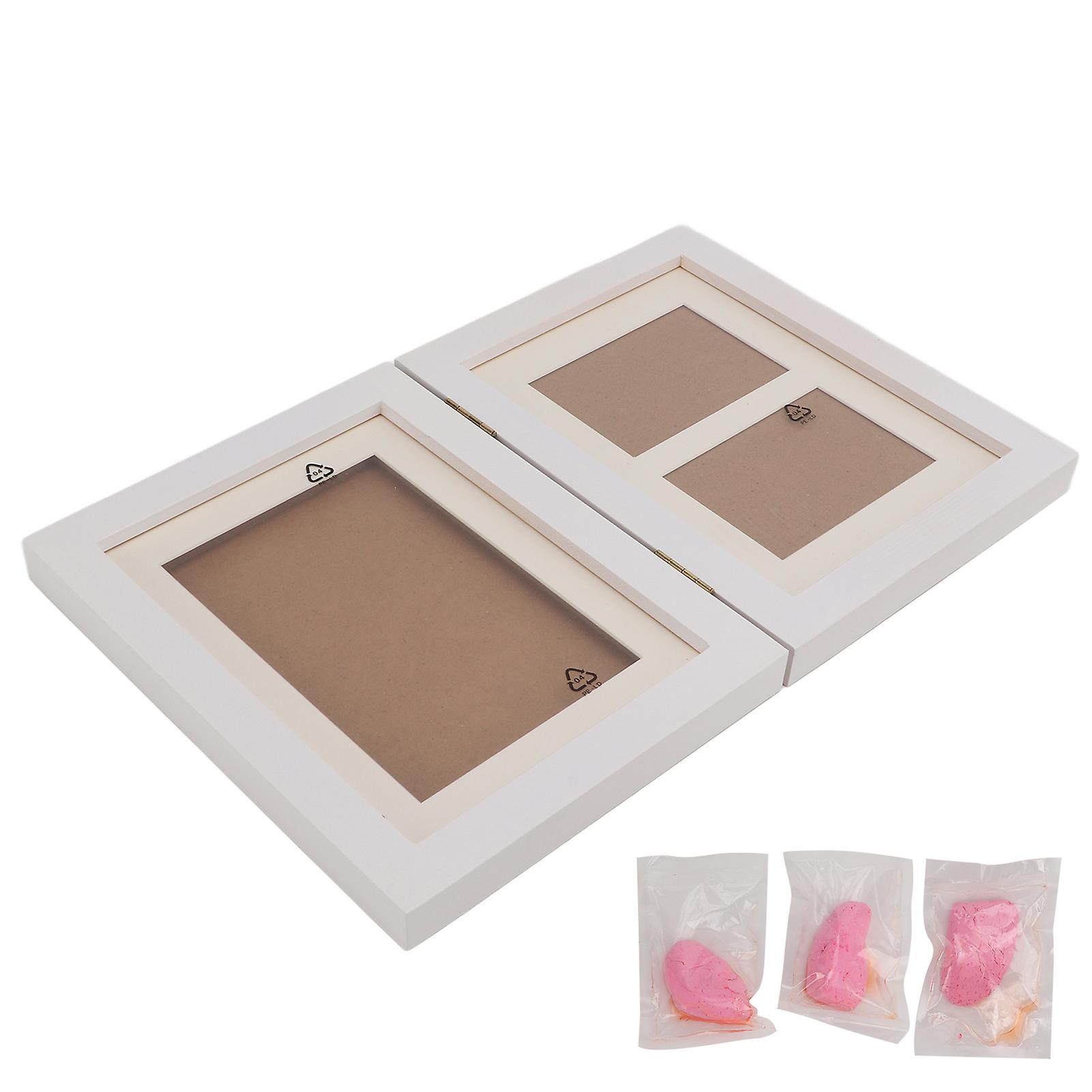 Pet Paw Print Photo Frame Cat Pawprints Picture Frame And Imprint Kit For All Breeds Petspink