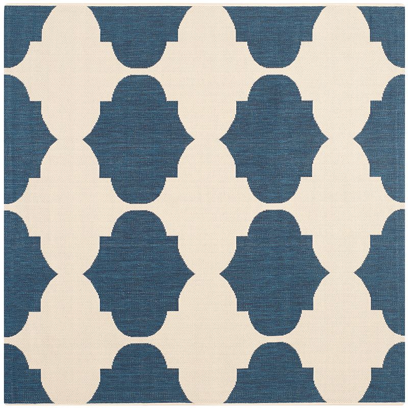 Safavieh Courtyard Jasmine Quatrefoil Indoor Outdoor Rug