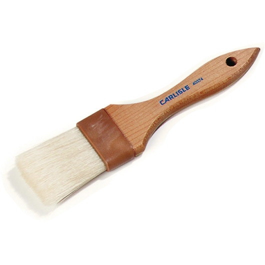 Carlisle 2 Inch Push Style Wood Boar Bristle Brush...