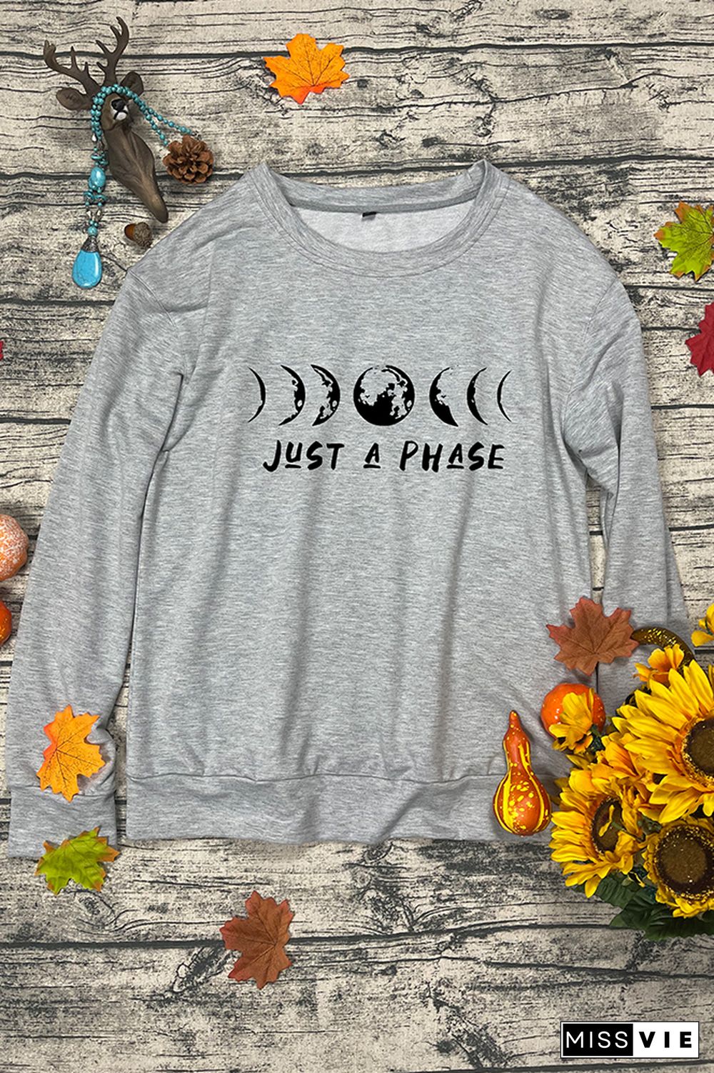 It's just a phase moon Longsleeve Sweatshirt Wholesale