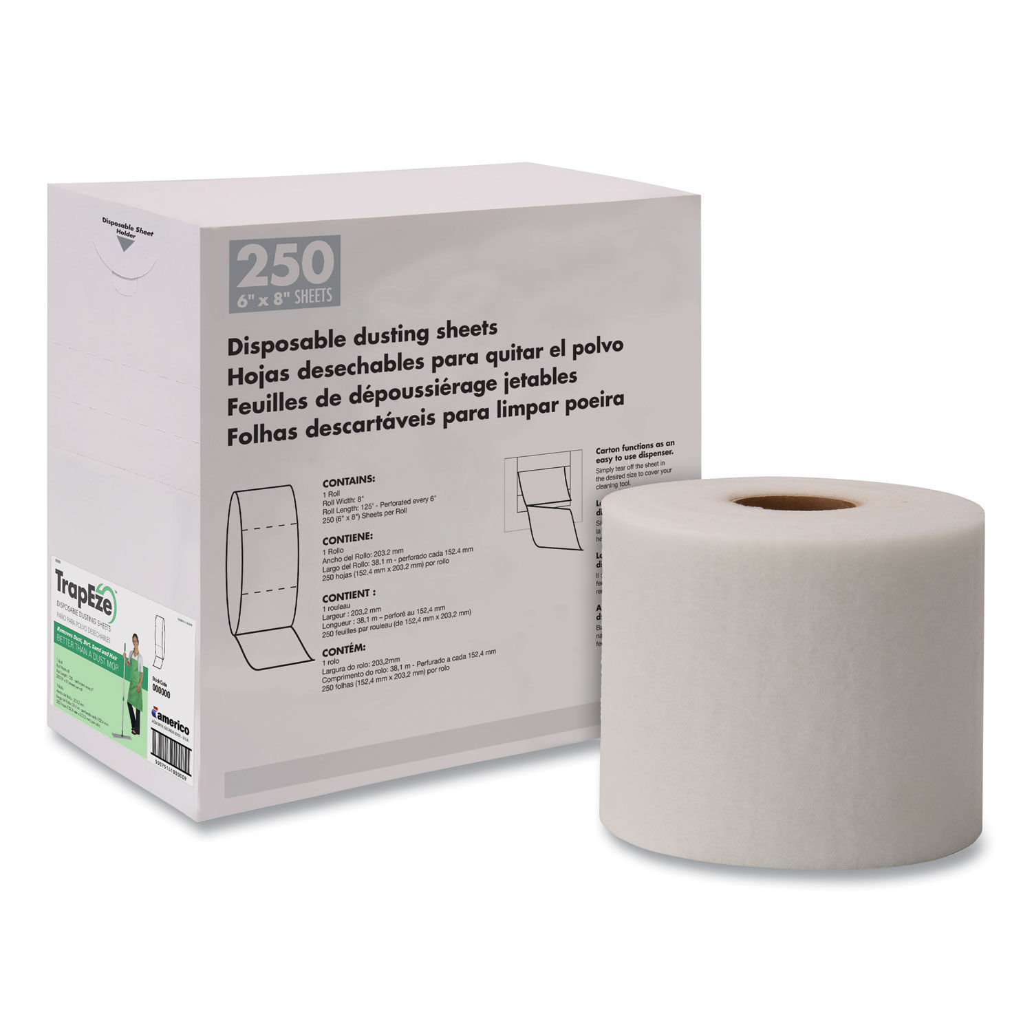 TrapEze Disposable Dusting Sheets by Boardwalkandreg; BWK582508