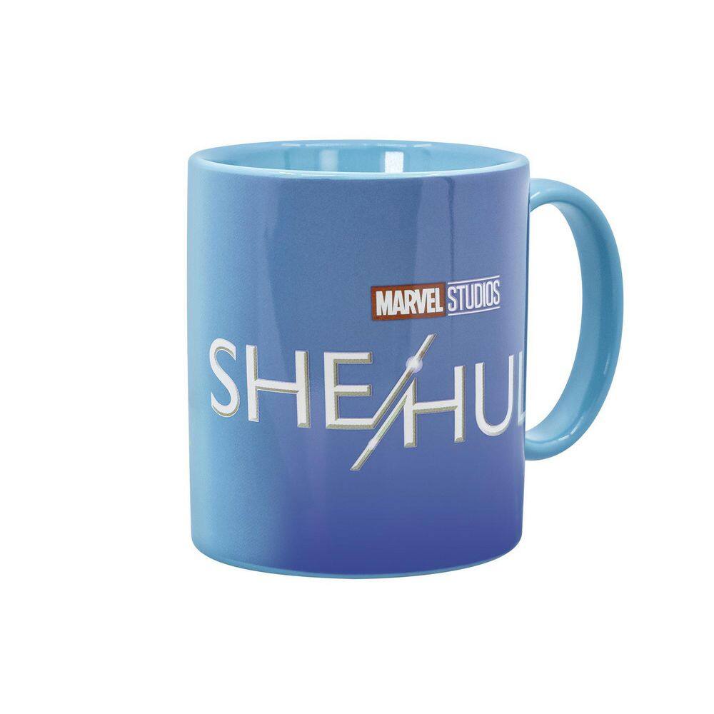 Uncanny Brands Marvel's Single-Cup She-Hulk Blue Coffee Mug with Warmer for Your Drip Coffee Maker MW1-MVM-SHU1