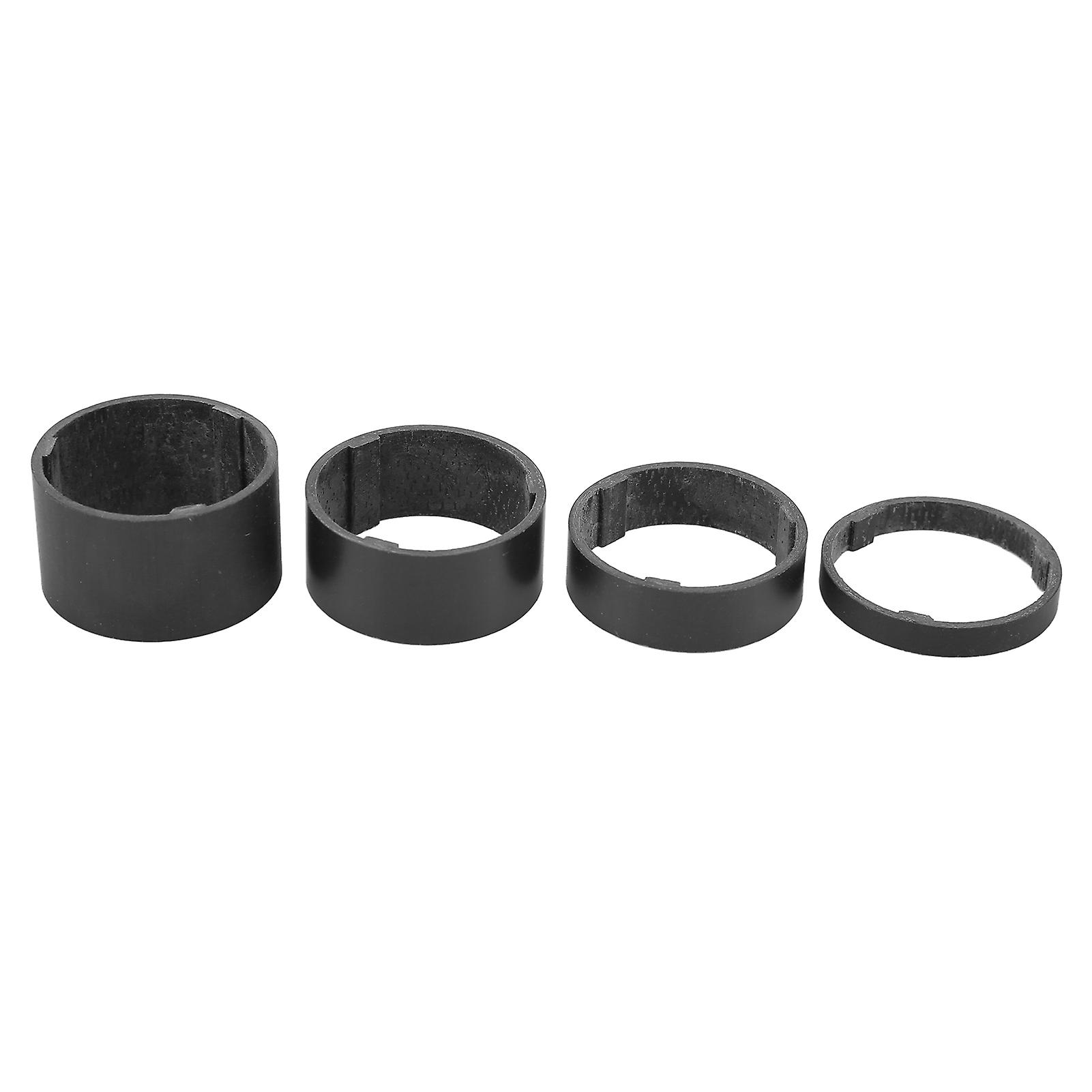 Bicycle Headset Stem Spacers Carbon Fiber Headset Spacer For 28.6mm Bike Front Stem Fork