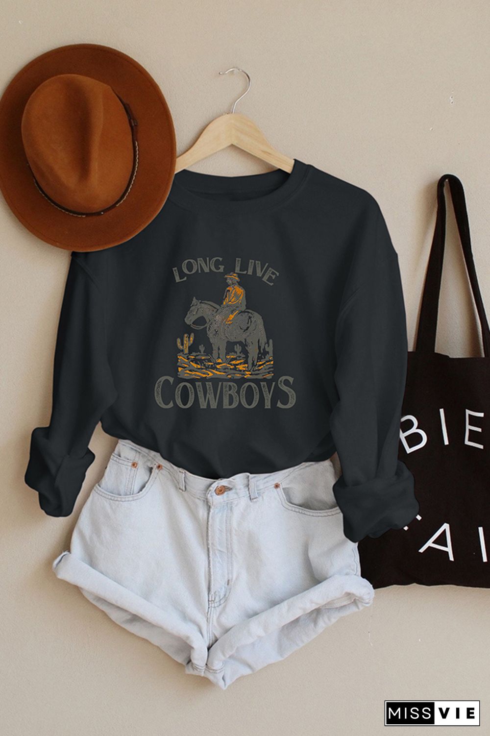 Long Live Cowboys Sweatshirt Wholesale