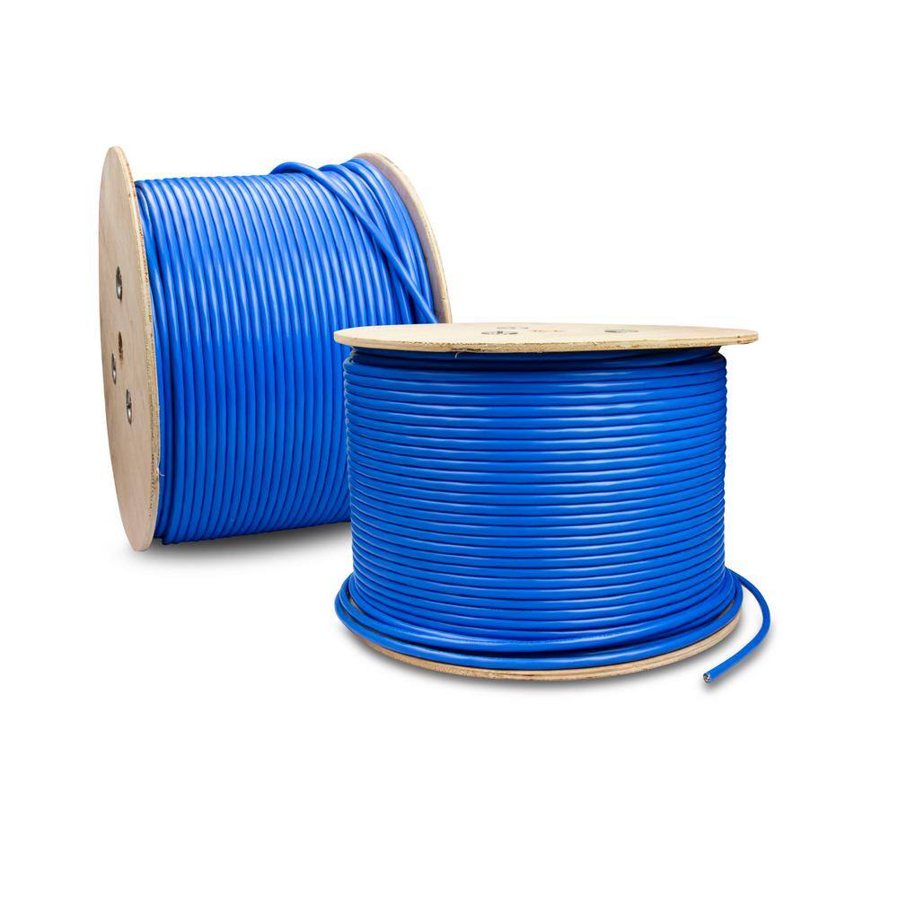 TRIPLETT CAT6 UTP 23 AWG Cable 1000 ft. Blue CAT6U-1000BL