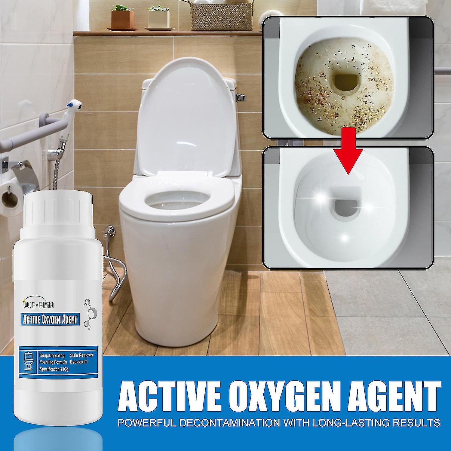 Toilet Active Oxygen Agent Toilet Toilet Strong Cleaning Decontamination Antibacterial Deodorant Act