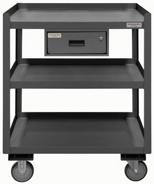 Durham PSD 2430 3 D 95 Mobile Shop Desks  3 Shelve...