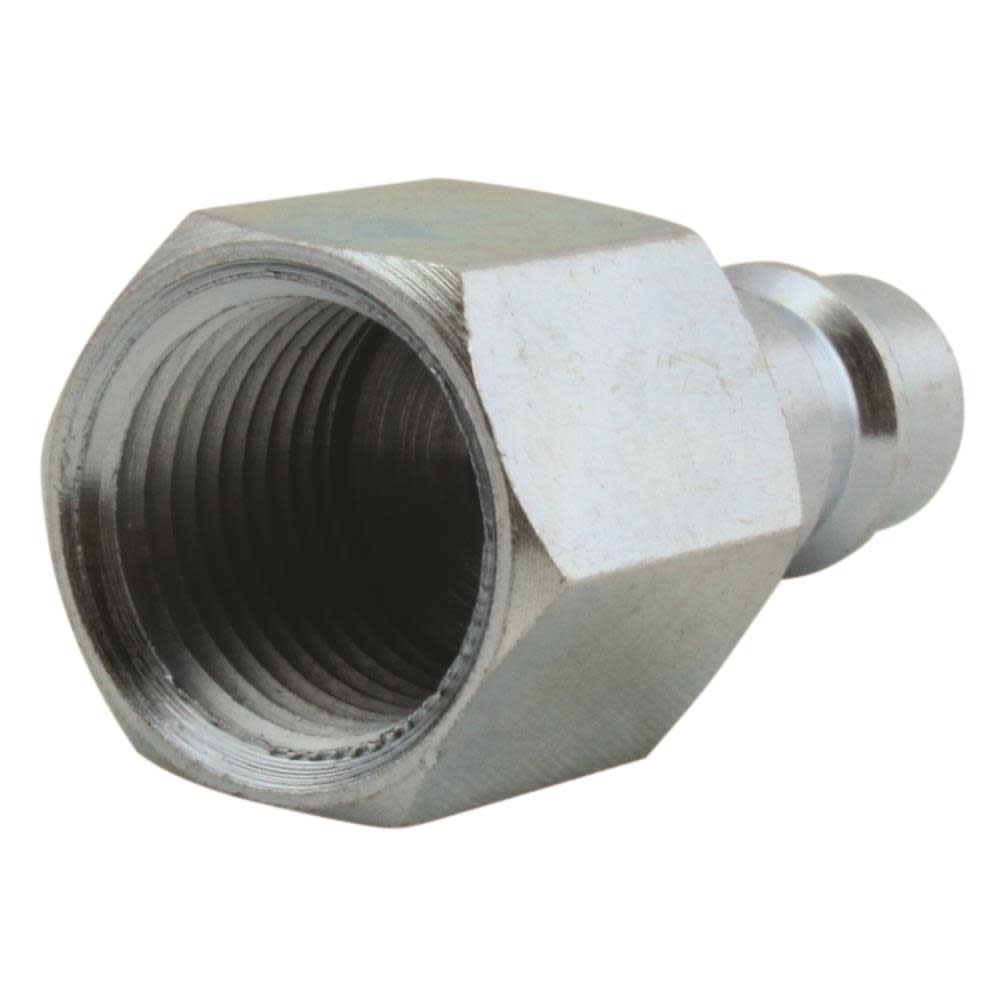 Milton® S-763-1 3/8 FNPT HIGHFLOWPRO™ V-Style/European Interchange Steel Air Plug Fitting (High Volume Low Pressure Application) ;