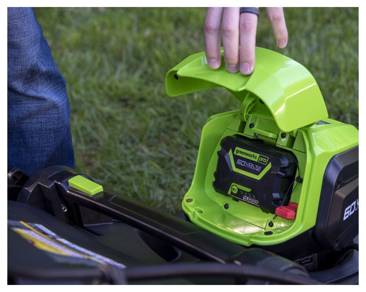 60V 17-Inch Cordless Lawn Mower | Greenworks Pro