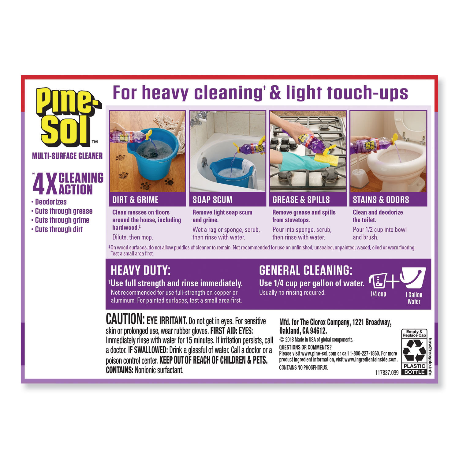 Multi-Surface Cleaner by Pine-Solandreg; CLO40272