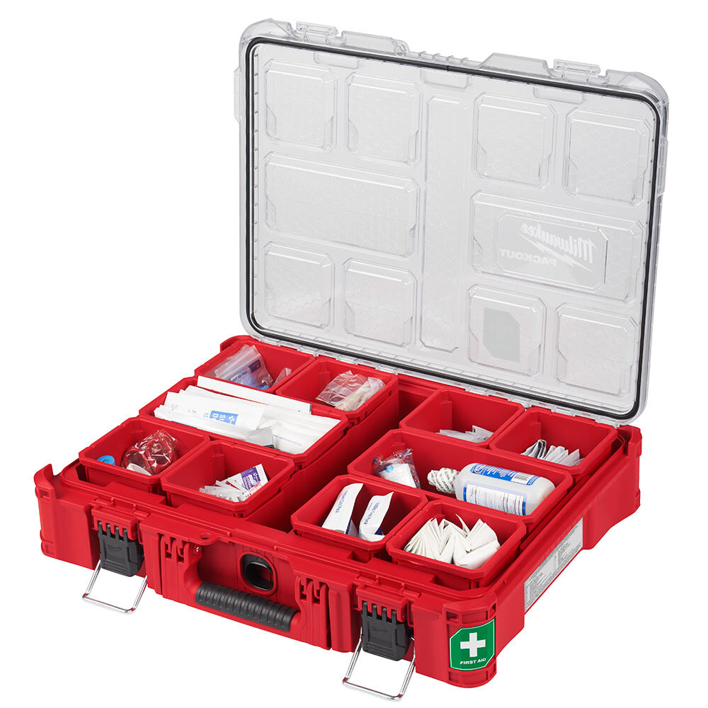 Milwaukee PACKOUT First Aid Kit Class B Type III 204pc 48-73-8430 from Milwaukee