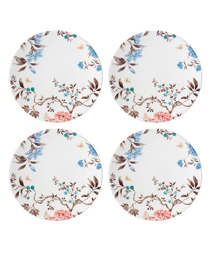 Lenox Sprig and Vine Dinner Plate Set 4