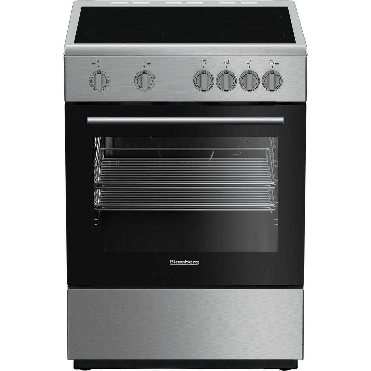 Blomberg 24-inch Freestanding Electric Range with 4 Cooking Zones BERC24202SS