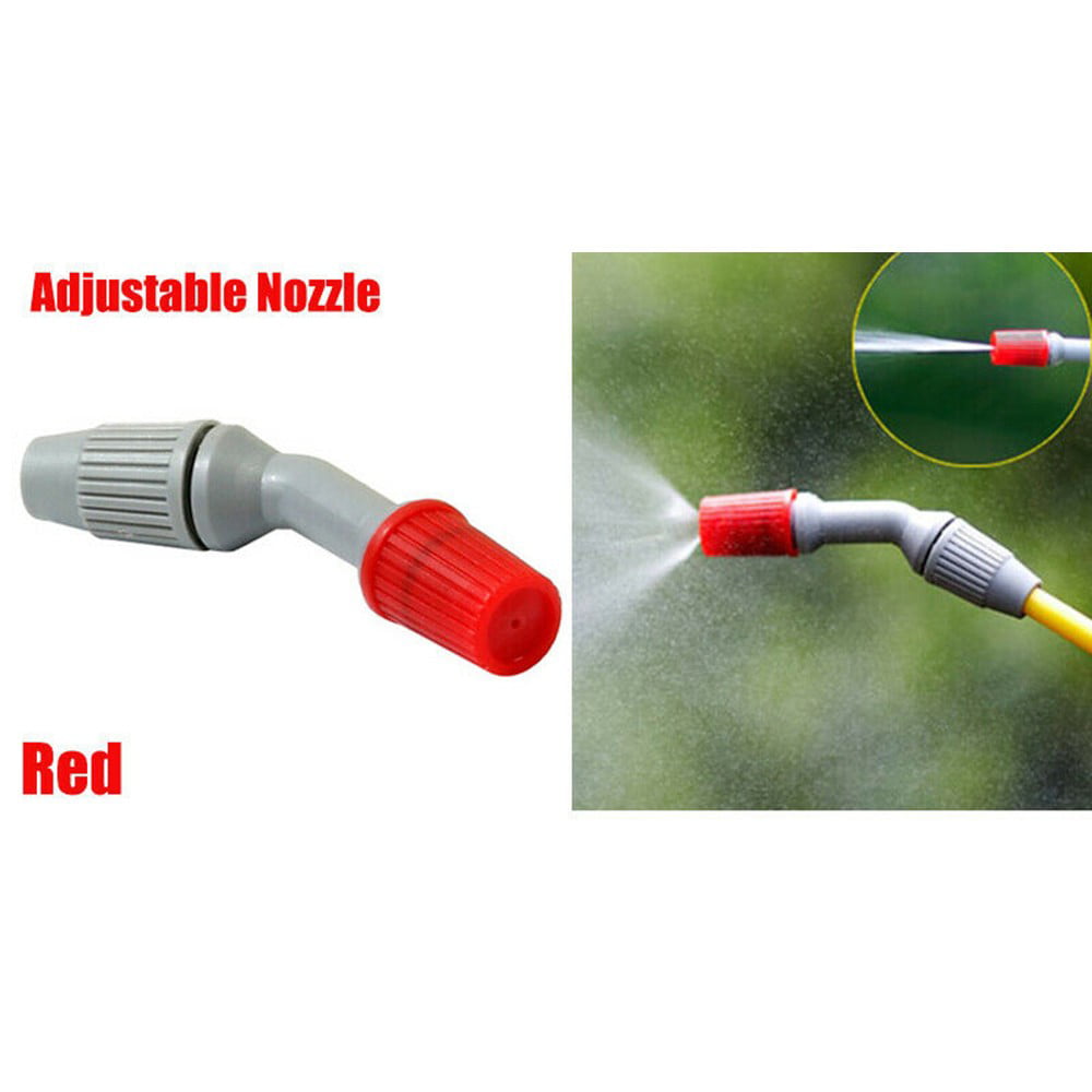 Ruibeauty Ajustable Spray Nozzle Weedkiller Cone Spare Parts Replace for Sprayer Lance，Red