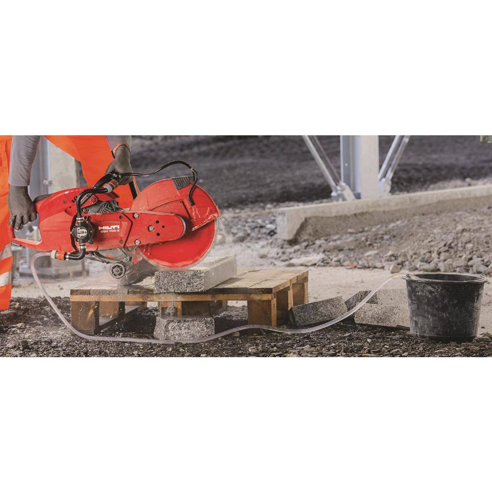 Hilti 14 in. DSH 700X 70CC Hand-Held Concrete Gas Saw with SPX Metal Cutting Blade 3612913