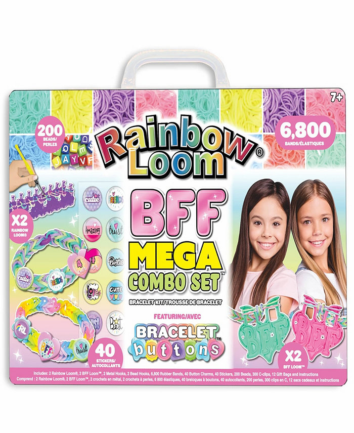 Rainbow Loom BFF Mega Button Set