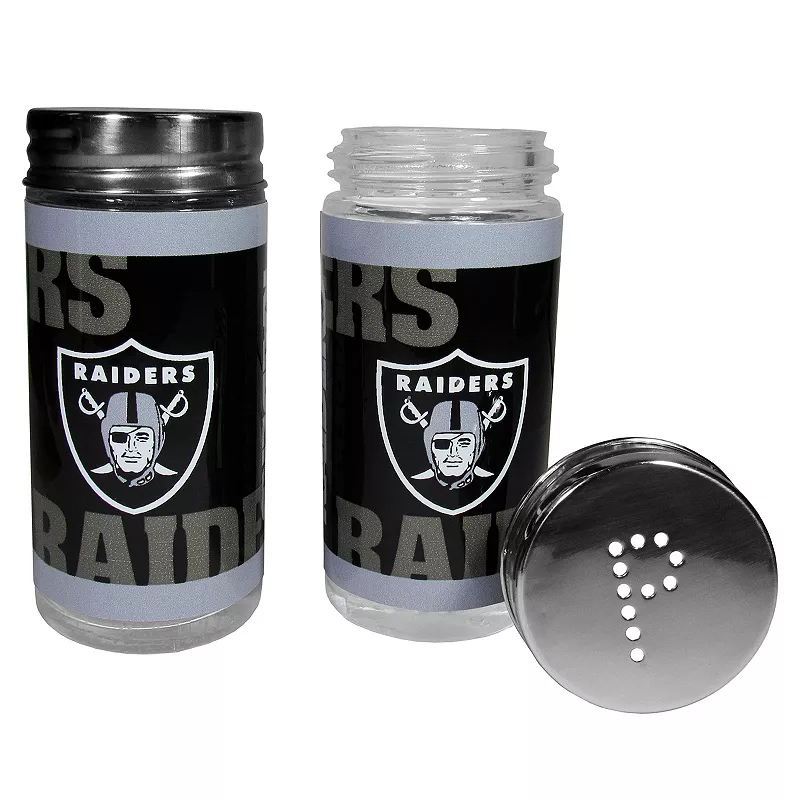 Oakland Raiders Tailgate Salt and Pepper Shaker Set