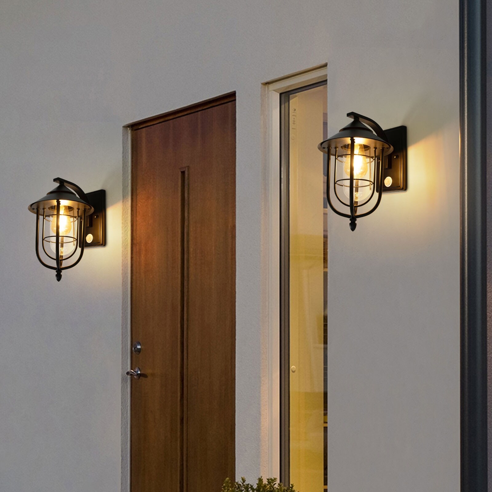 Outdoor Motion Sensor Exterior Wall Lantern Sconce Light Shopping - The Best Deals on Outdoor Wall Lanterns | 41643380