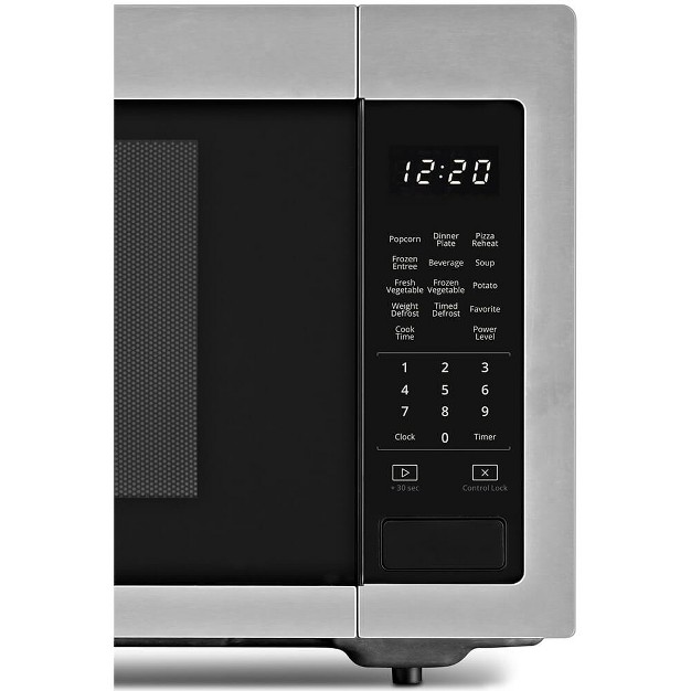 Whirlpool Wmc30516hz 1 6 Cu Ft Stainless Countertop Microwave