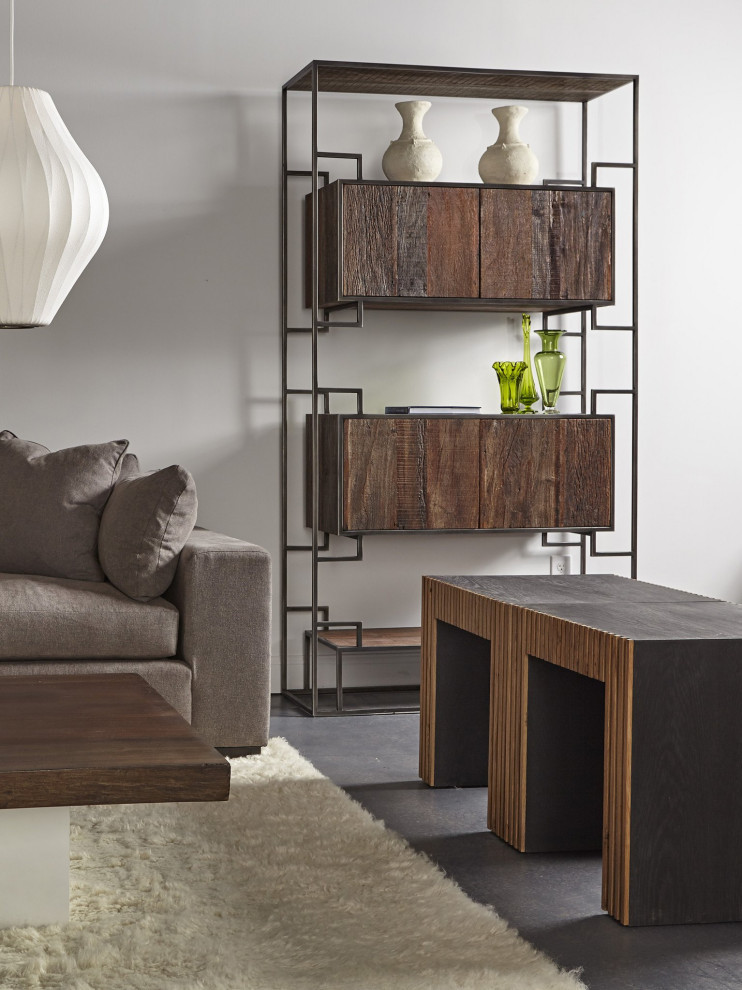 Anna Bookcase   Industrial   Bookcases   by Rustic Home Furniture Deco  Houzz