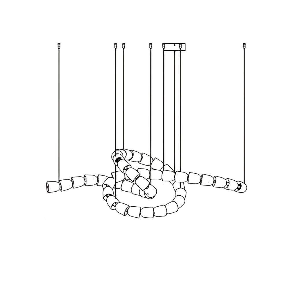 Gabriel Chrome Chandelier