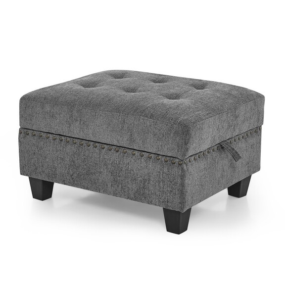 Ottoman for Modular Sectional  Grey (25.5x31.5x1...