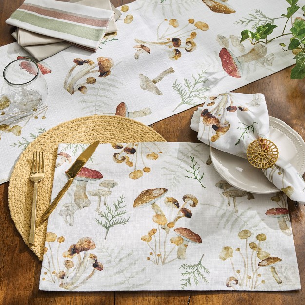 Split P Wild Mushrooms Napkin