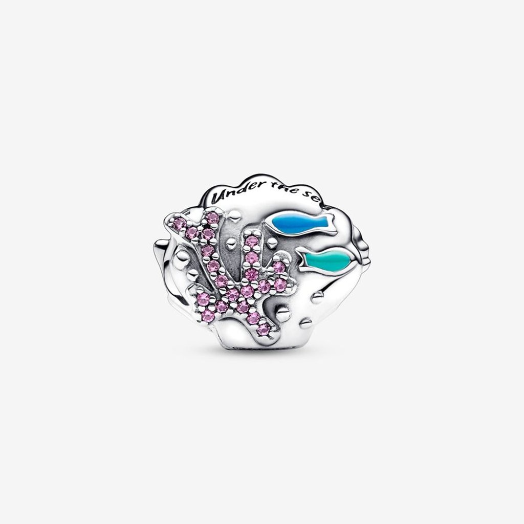 PANDORA  Disney The Little Mermaid Seashell Charm