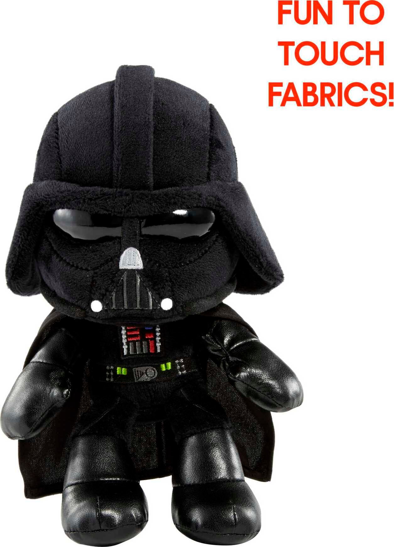 Star Wars Plush 8-in Darth Vader Doll, Soft, Collectible Movie Gift for Fans Age 3 Years Old & Up