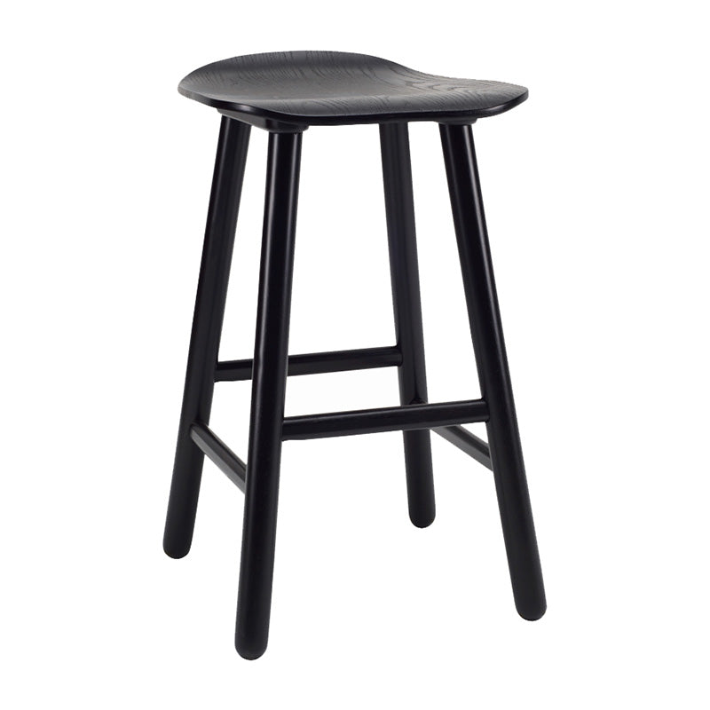 Hetty Counter Stool - Black Ash Veneer