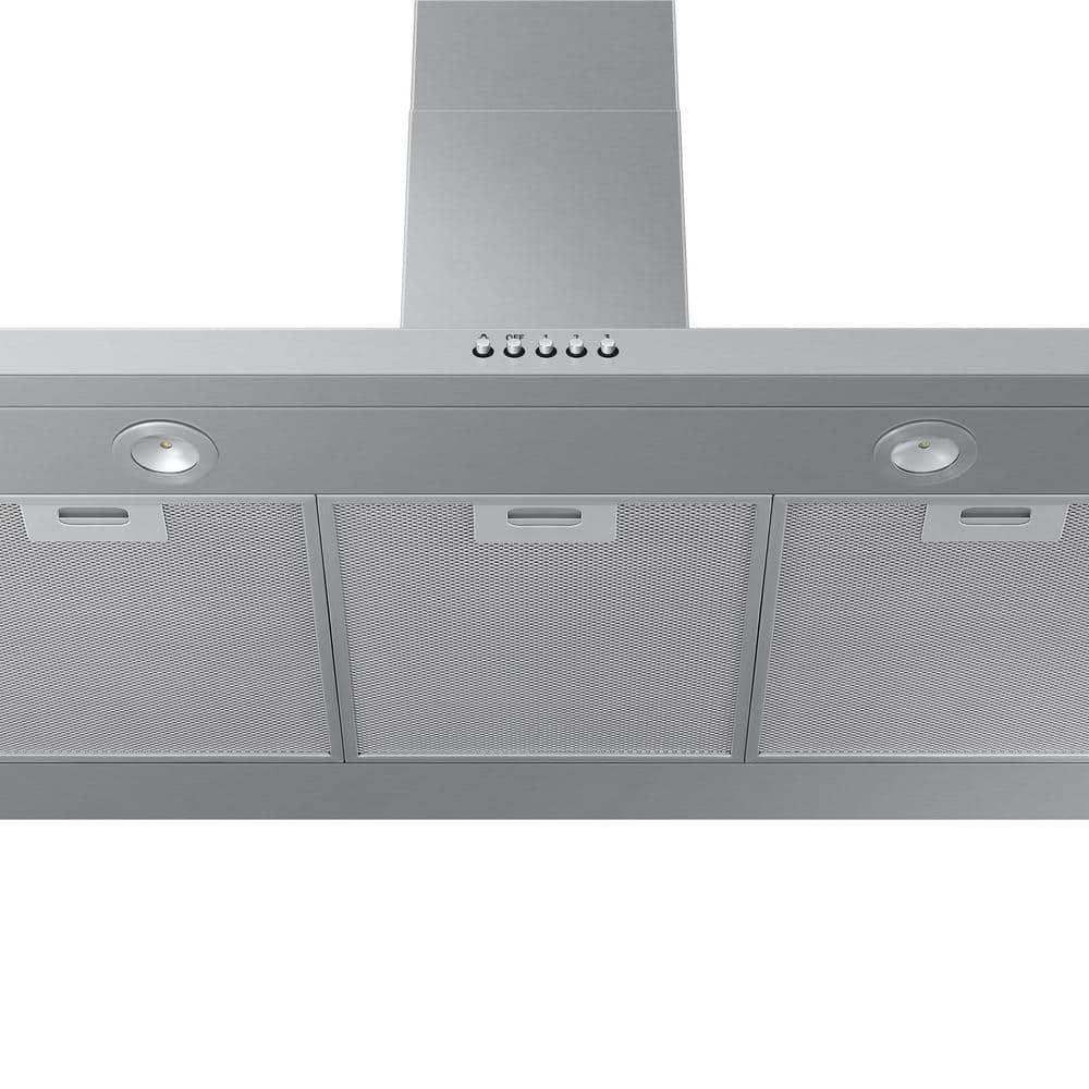  36 in Wall Mount Range Hood with LED Lighting in Stainless Steel