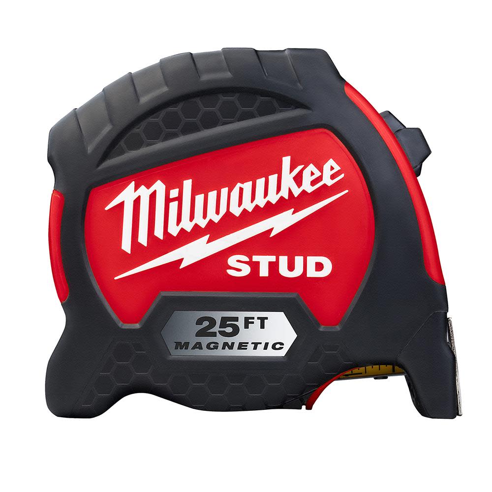 Milwaukee 25ft Magnetic STUD Tape Measure 48-22-9725M from Milwaukee