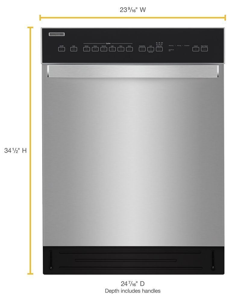 Whirlpool WDF550SAHS Quiet Dishwasher With Stainless Steel Tub