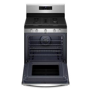 Whirlpool 5 cu. ft. Gas Range with Air Fry Oven in Stainless Steel WFG535S0LS