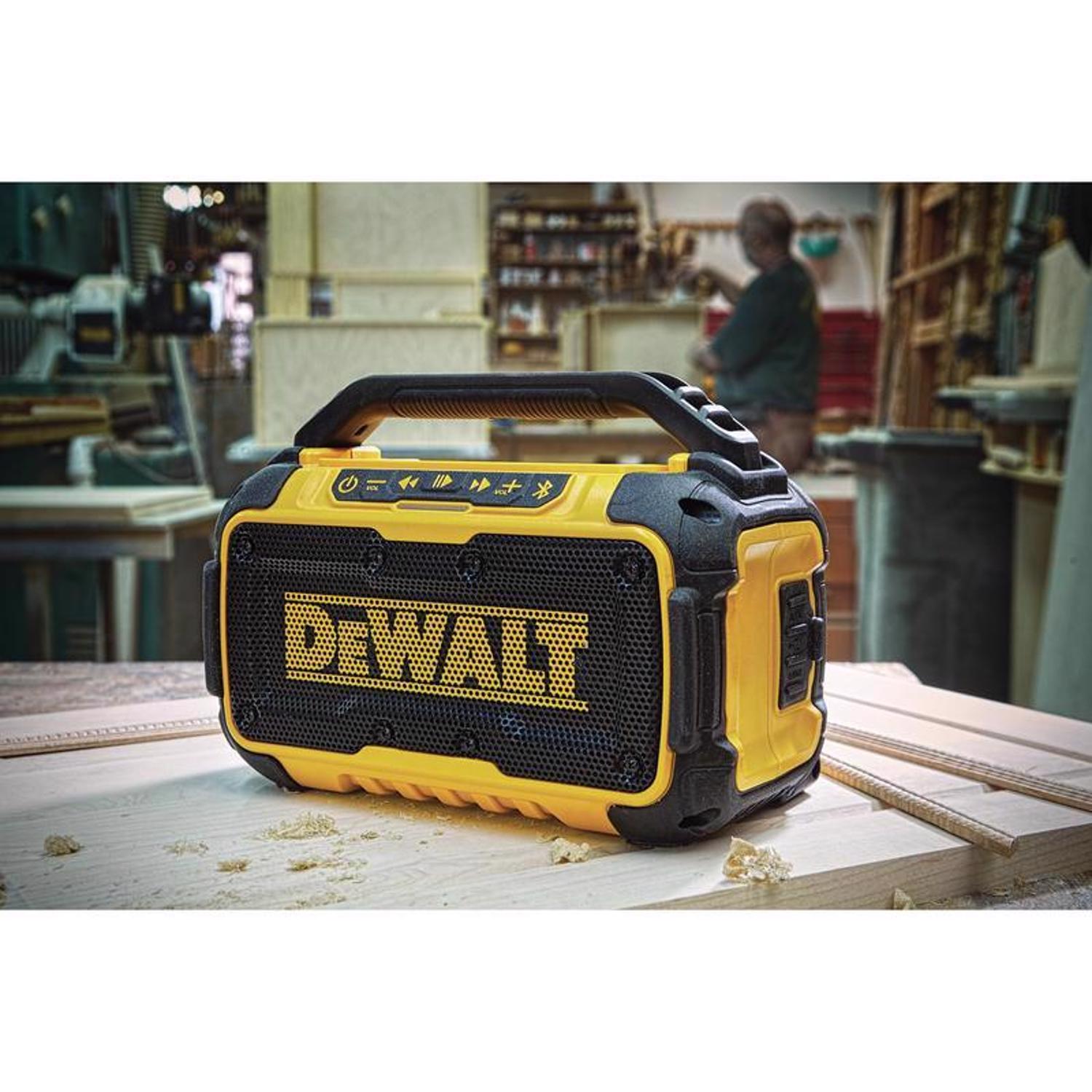 DW 20V MAX DCR010 Lithium-Ion Jobsite Bluetooth Speaker 1 pc