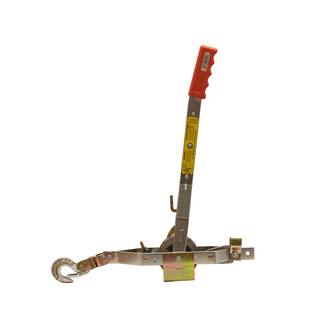 Maasdam Pow'R Pull 1500 lb. 34 Ton Capacity 10:1 Leverage Rope Puller Come Along Tool with 50 ft. of Highway Approved Rope A-50