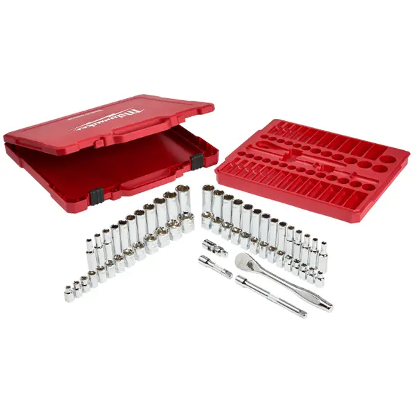 Milwaukee 56-Piece 3/8 Drive Socket Set