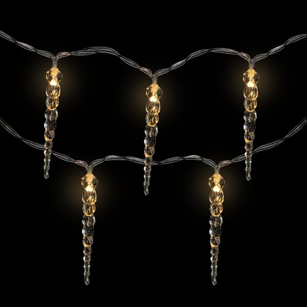 Icicle String Christmas Light Set