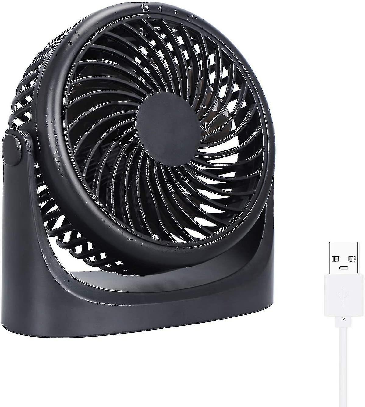 Usb Fan With Strong Airflow Quiet Operation Portable Fan Speed