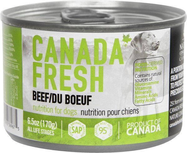 Canada Fresh Beef Canned Dog Food