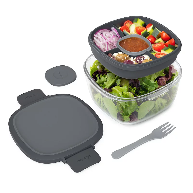 Bentgo Glass Leak-Proof Salad Container