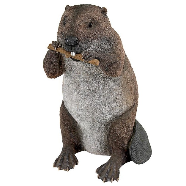 Design Toscano Dam Building Beaver Animal Statue