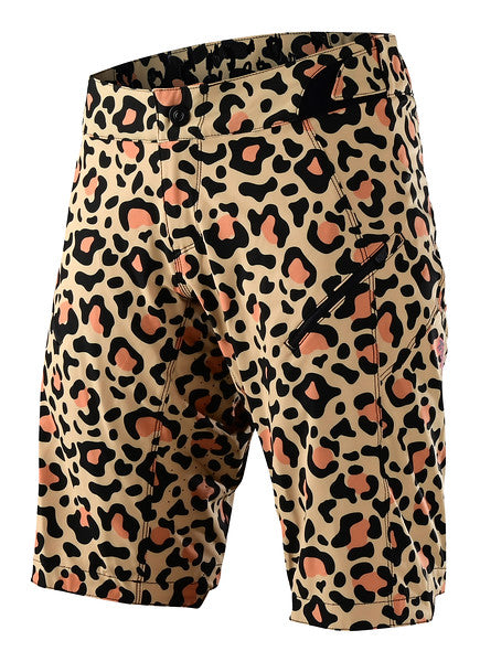 Troy Lee Designs Lilium MTB Short - Womens - Leopard - Bronze