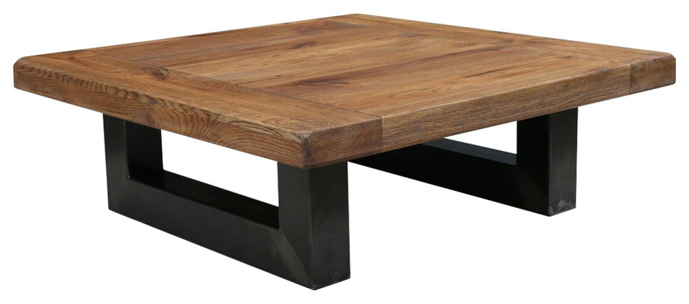 STYLE UMI Solid Wood Coffee Table   Industrial   Coffee Tables   by Maxima House  Houzz