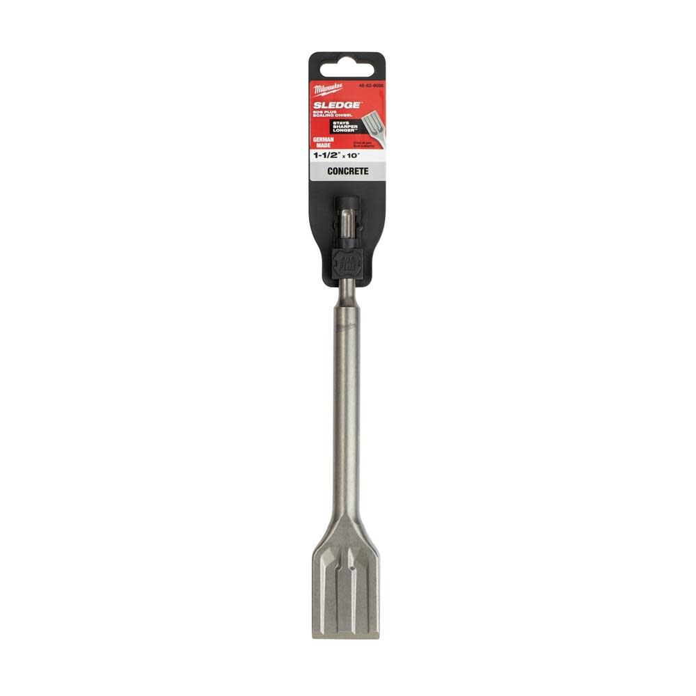 Milwaukee SDS-Plus 1-1/2 in. x 10 in. Scale Chisel 48-62-6056 from Milwaukee